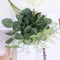 Eucalyptus Stems Floral Arrangement Lifelike Greenery Leaves Faux Plants