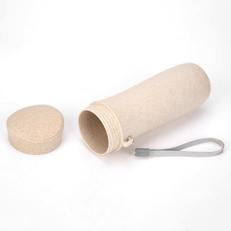 Eco-Friendly Wheat Straw Drinking Cup 300mL Coffee Tea Mug Portable Water Bottle