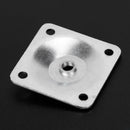 Furniture Hardware Table Leg Mounting Plate, Sofa Plates, Hinge, 10 Pieces