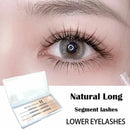 Long Handmade Mink Hair Professional 0.07 C Individual Lashes Lower Eyelashes