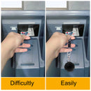 Card Grabber Keychain - ATM Card Clip for Long Nails (B20 Camouflage Black)