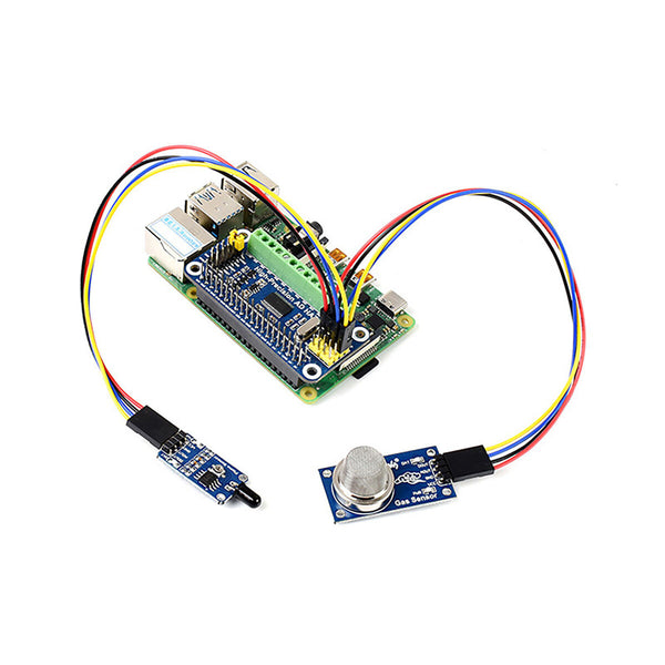 AD HAT Extension Board for Raspberry Pi ADS1263 10-Channel-A/D and Jetson Nano