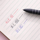 Three-color 3in1 Ballpoint Pen Writing Pen 0.5mm Refill BEST Supplies M8D8