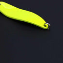 13g Spoon 3 Hooks Fishing Lure Sequins Paillette Hook(Yellow)