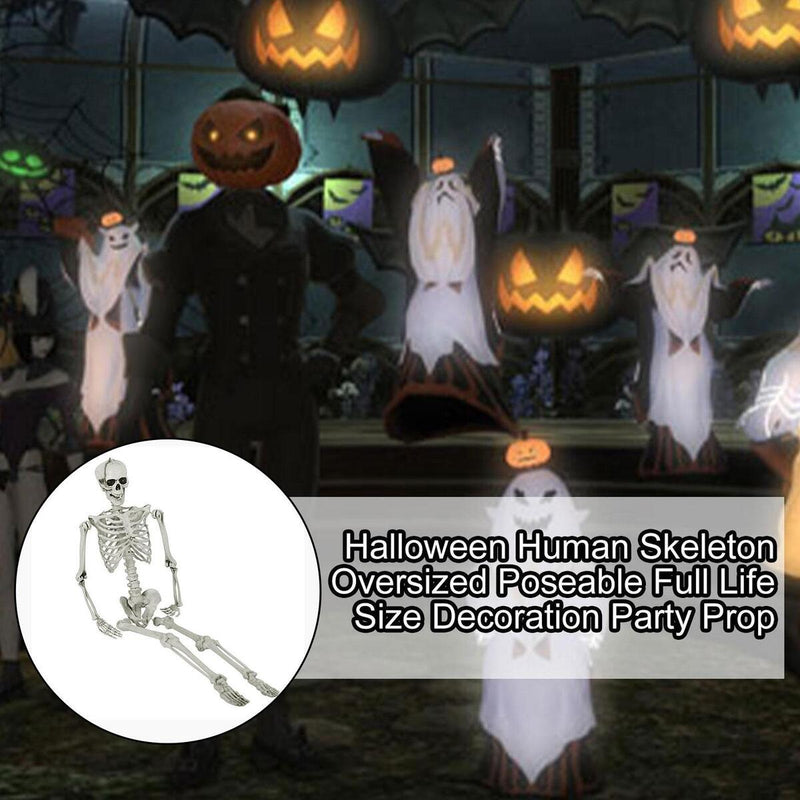 40cm Halloween Human Skeleton Halloween Garden Decoration Ornament`