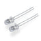 100Pcs 5mm White Ultra-Bright LED Light Lamp Emitting Diodes 15000MCD