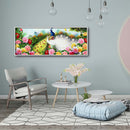 110x45cm Peacock DIY Special-shaped Diamond Painting Rhinestone Cross Stitch
