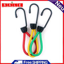 3pcs Camping Tent Elastic Rope Buckle High Elasticity Fixed Bundle Straps Hook
