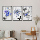 Paint By Numbers Kit DIY Butterfly Colouring Oil Art Picture Home Ornaments