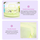 10 inch Round Portable Cake Box Fresh-keeping Case Birthday Decor (Green) Newly