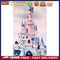 Rainbow Castle Oil Paint By Numbers Kit Canvas DIY Picture Hand Painted Wall Art