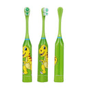 Children Auto Electric Toothbrush Ultrasonic Waterproof Tooth Brush (Green)