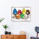 Full Embroidery Cartoon Chocolate Kit Stamped 11CT 3 Strands DIY Cross Stitch