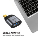 USB3.1 Gen 2 Charging Data Transfer Adapter (USB 3.1 Female to Type C Male)