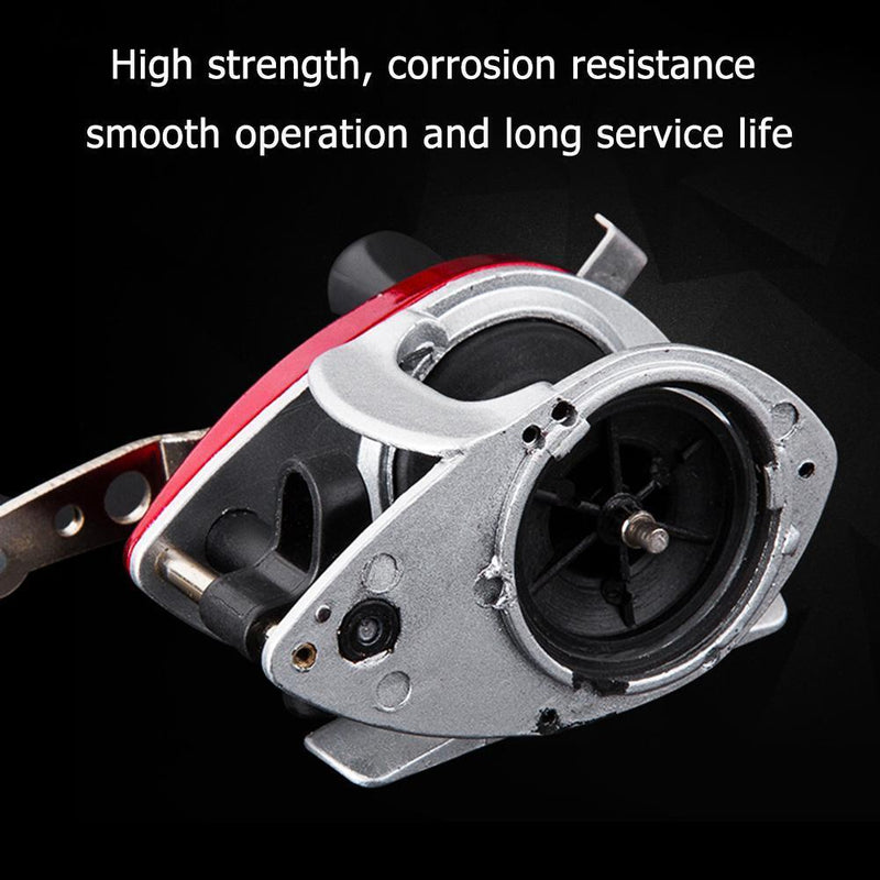 Homever Bearings Waterproof Right Hand Baitcasting Spinning Fishing Reel with Li