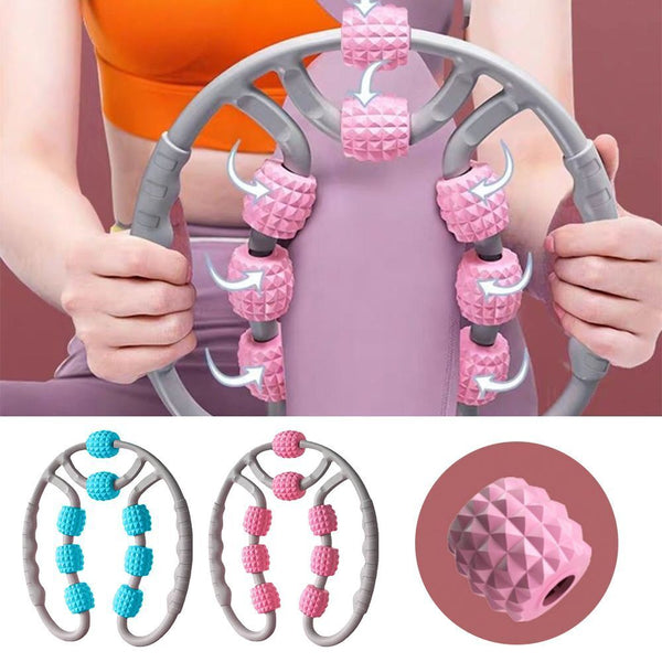 Equipment Exercise Fitness Muscle Relaxation Pilates Massage Roller Yoga