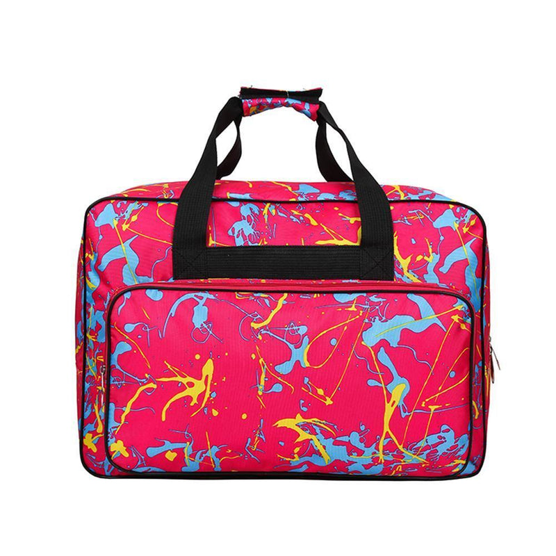 Unisex Large Capacity Sewing Machine Travel Storage Bags+Tool Bags (Red)