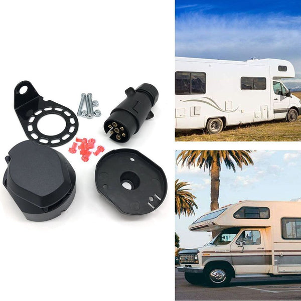 Electrics Electric Trailer Heavy Duty Trailer Plug Adapter Towing Plug Wiring