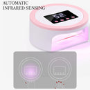 Nail Quick Dryer Detachable Base Nail Lamp Curing Gel Nail Polish (US Pink)