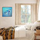 Swimming Turtle Canvas Paint By Numbers Oil Hand Painted Drawing Kit Home Decor