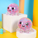 TPR Flashing Octopus Shape Decompression Stress Relief Glowing Ball (1pcs) Newly