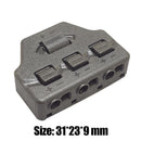 3 Ports Wire Connector Distribution LED Terminal Block Cable Splitter (A)