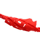 Universal Silicone Motorcycle Silencer Round Oval Exhaust Protector (Red) Newly