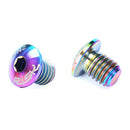 RISK 4x Bike Hydraulic Brake Bolt Cylinder Fix Screw (Colorful Separate)
