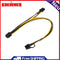 PCI-E 6-Pin Female to Dual 8-Pin (6+2-Pin) Male Graphics Card Power Cable