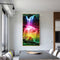 Zero Basis Paint by Number Kit Drawing HandPainted Oil Paint Colorful Waterfall