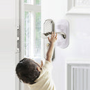Plastic Door Lever Lock Baby Proofing Security Adhesive Door Knob Handle Lo