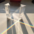 Dispersion Effects Filter Photography Triangular Prism 25x25x80mm Rainbow