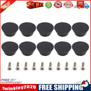 10pcs Rubber Pool Cue Tip Billiard Snooker Bottom Pole Tail Protector Cover