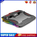 Gaming Laptop Air Flow Cooling Fan Notebook USB Cooler Radiator (Rainbow)