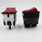 1X Rocker Switch HY12-9-4 Switch 4 Feet 2 Gear Welding Machine High Power Switch