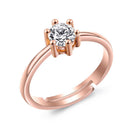 Jewelry Gifts Shining Rhinestone Inlaid with Diamonds Crown Rings Crystal Rings