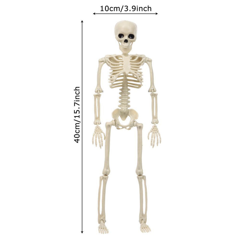 Decoration Outdoor Hanging Poseable Size Human Skeleton Halloween Scary Props