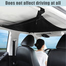 Car Ceiling Storage Net Pocket Grab Handle Zipper Sundries Organizer Bag Newly