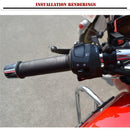 12V Electric Motorcycle Handles Heaters Heated Hand Handlebars Grips Y8W6