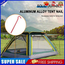 #A Outdoor Nails Aluminium Alloy Tent Accessories for Hammock Camping Awning Can