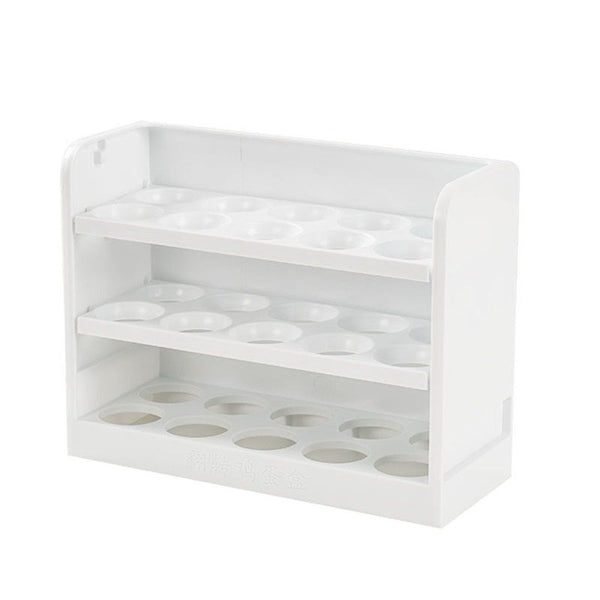 Durable Shelf Creative Food Egg Rack Organizer Storage Trays Egg Storage Box