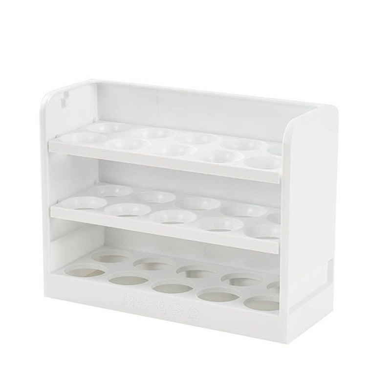 Durable Shelf Creative Food Egg Rack Organizer Storage Trays Egg Storage Box