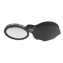 Pocket Folding Jewelry Magnifier Magnifying Glass HD Eye Glass Loupe (10X)