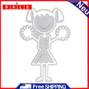 Snowvirtuos Cheerleader Metal Cutting Tools Stencil DIY Scrapbook Paper
