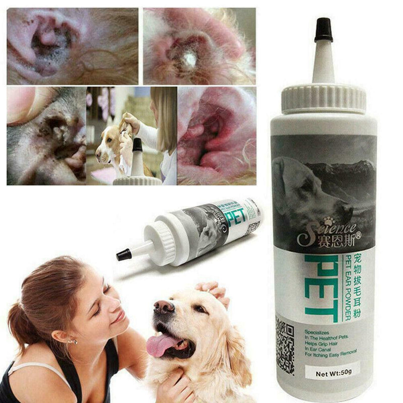 Pet Ear Powder For Dogs and Cats Pet Ear Health Care Hair to NICE Remove H0U5