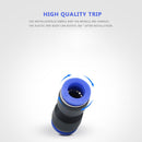30pcs Pneumatic Fittings Straight Gas Quick Connector Air Water Hose Pipe Tube