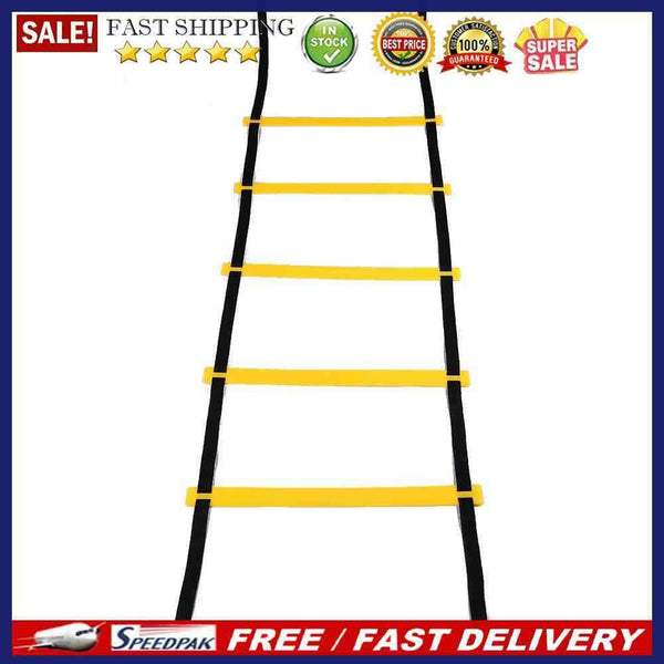 Durable 5 rung 10 Feet 2.7m Agility Ladder for Soccer Speed Training