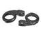 2pcs Motorcycle Turn Signal Handle Bar Clamps Rear View Mirrors Adapter Clamp