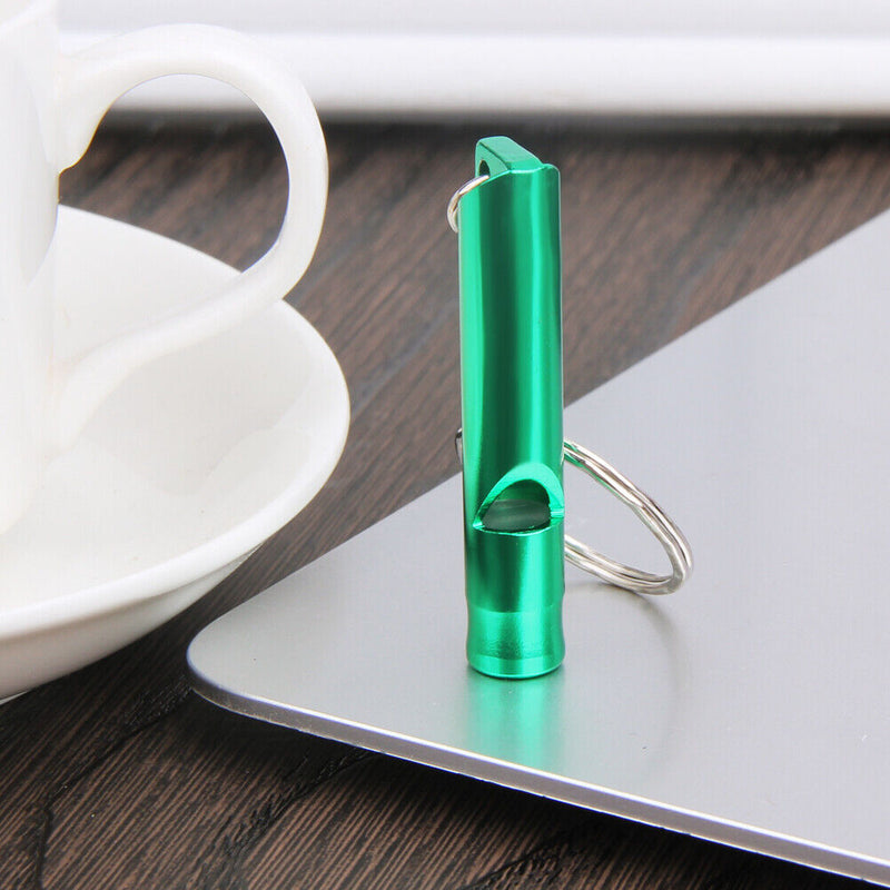 Dog Whistle Keychain Pendant Keyring Pocket Pets Accessories Metal