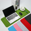 Large Wool Felt Laptop Cushion Table Computer Desk Mat Keyboard Mouse Pad